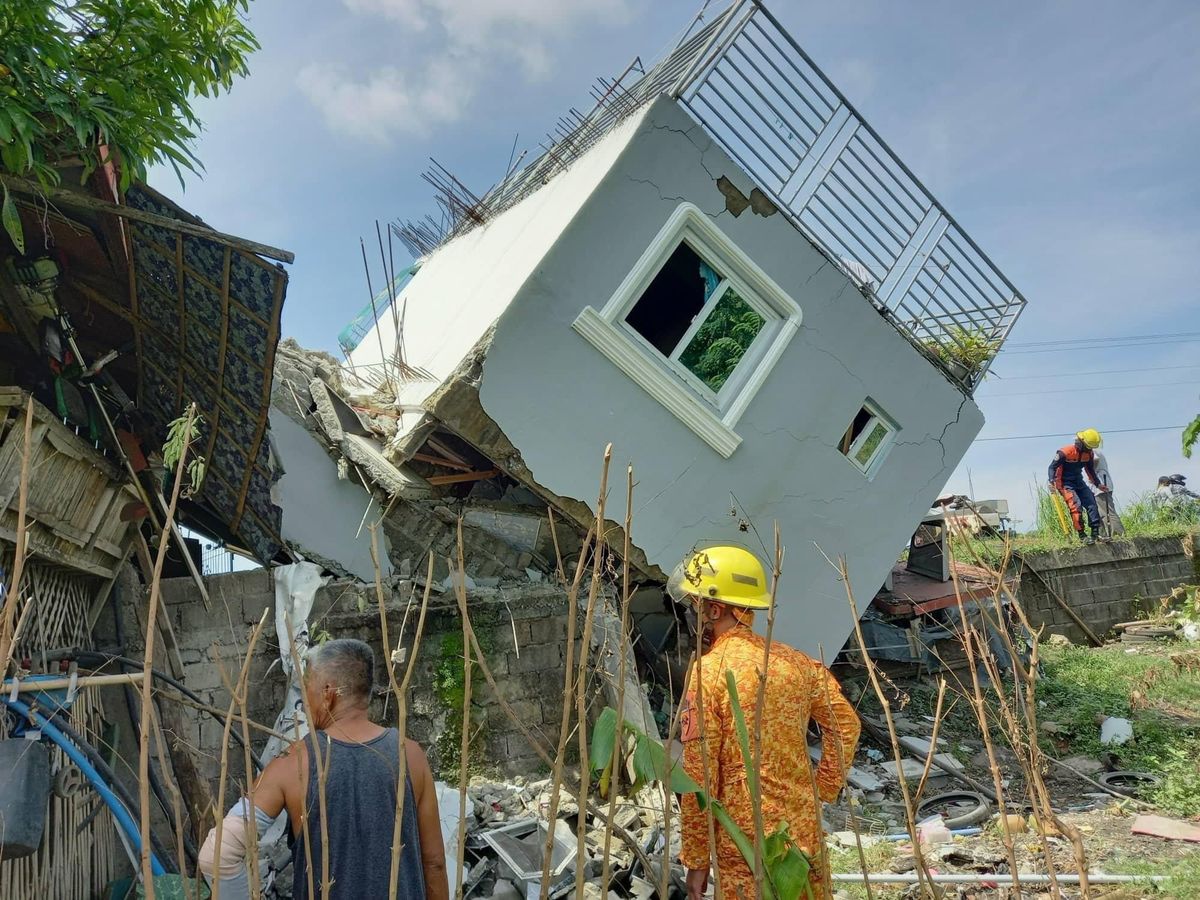Fülöp-szigetek,földrengés