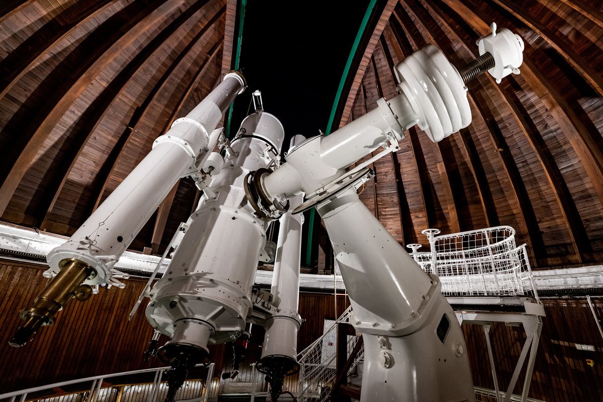 A Svábhegyi Csillagvizsgáló, hazánk egyik legnagyobb bemutató távcsövével