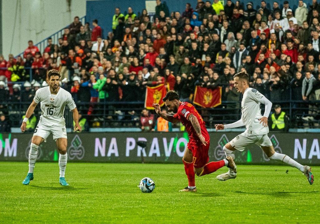 Montenegro v Serbia - UEFA EURO 2024 Qualifiers