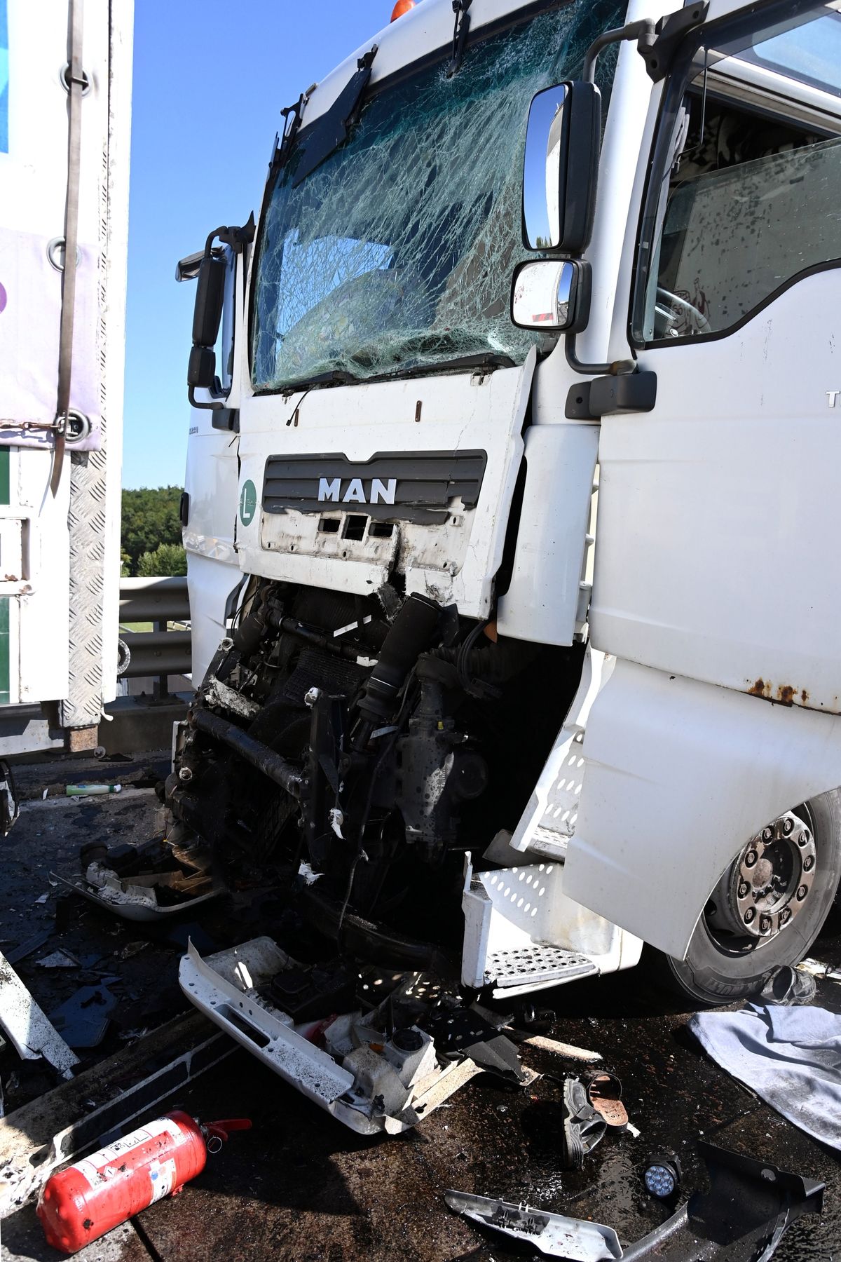 Halálos baleset történt az M4-es autóutat az M0-ssal összekötő útszakaszon Üllőnél