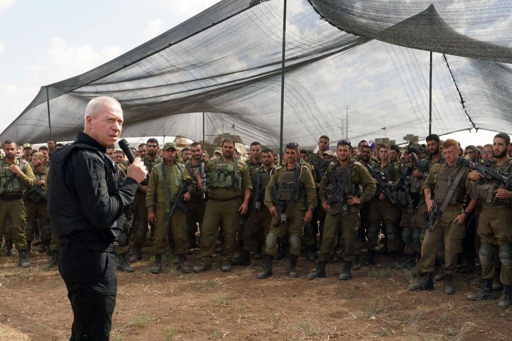 Israeli defense minister alludes to starting ground operation in Gaza