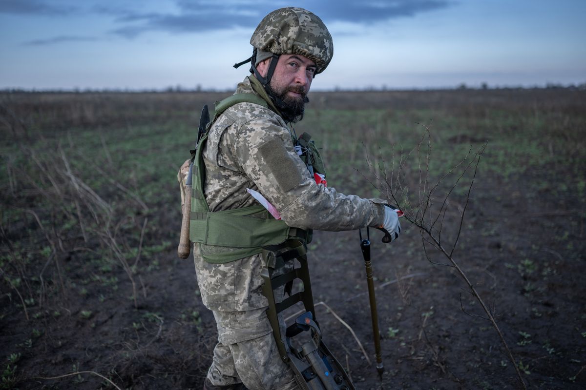 Military mobility of the Ukrainian soldiers in Ukraine