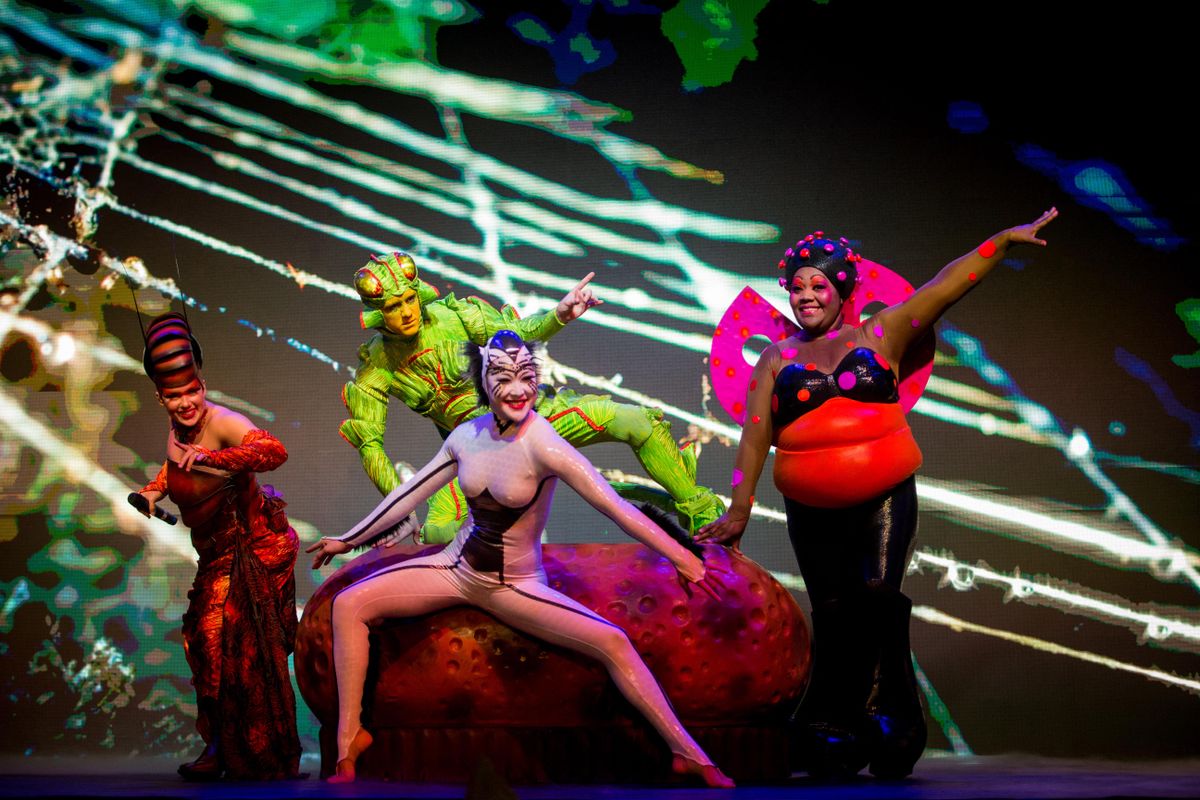 Press conference about "Ovo", a Cirque du Soleil show directed by Deborah Colker,
