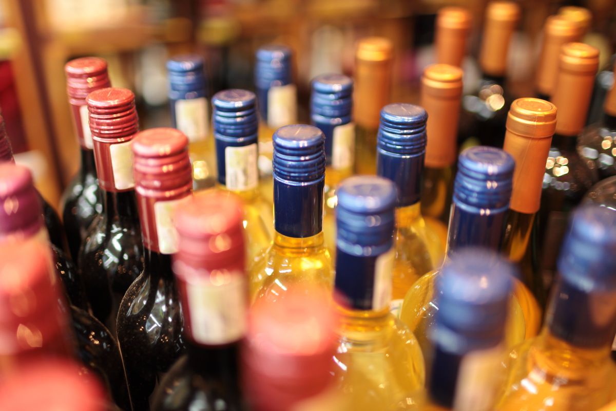 Bottles,Of,Wine,In,Cellar