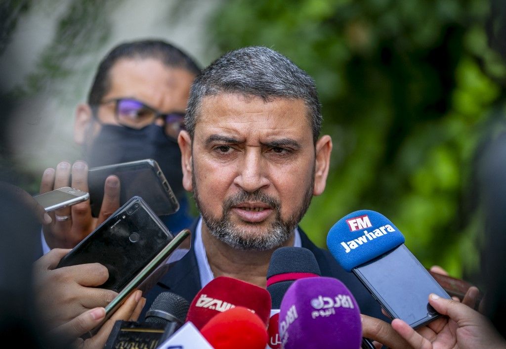 Senior spokesman of Hamas Sami Abu Zuhri