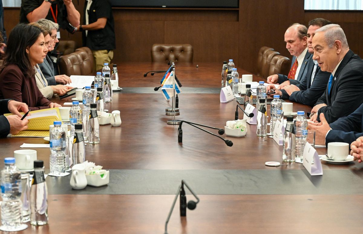 Benjamin Netanyahu - Annalena Baerbock meeting in Jerusalem