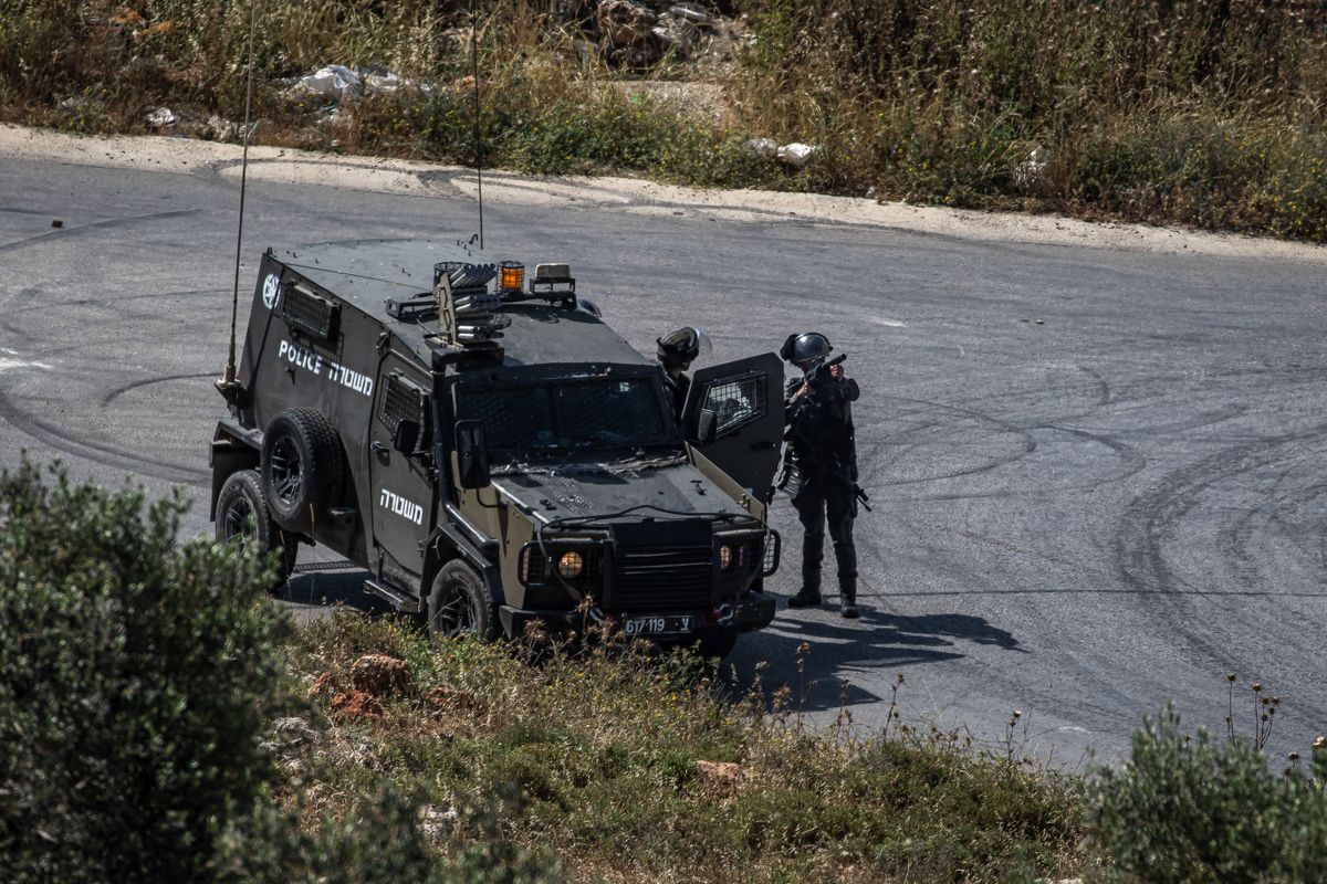 Israeli Raid Nablus West Bank