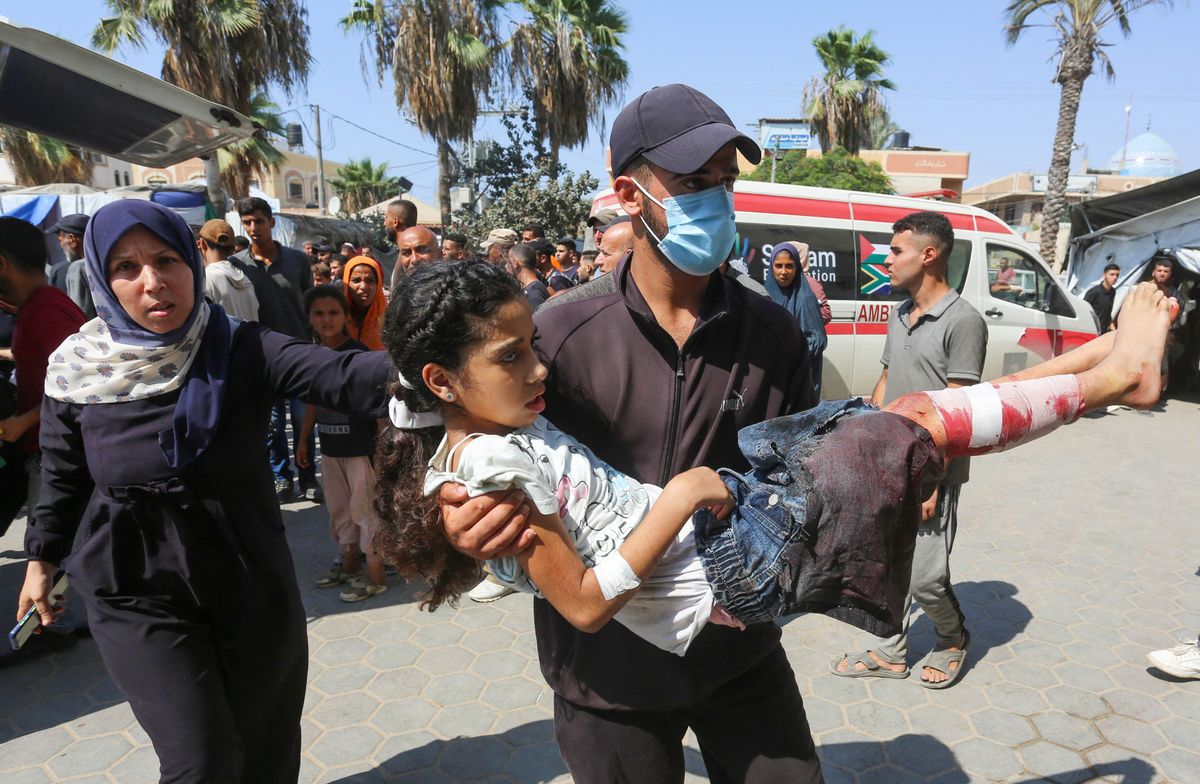 31 killed in Israeli attack on Gaza school housing displaced Palestinians