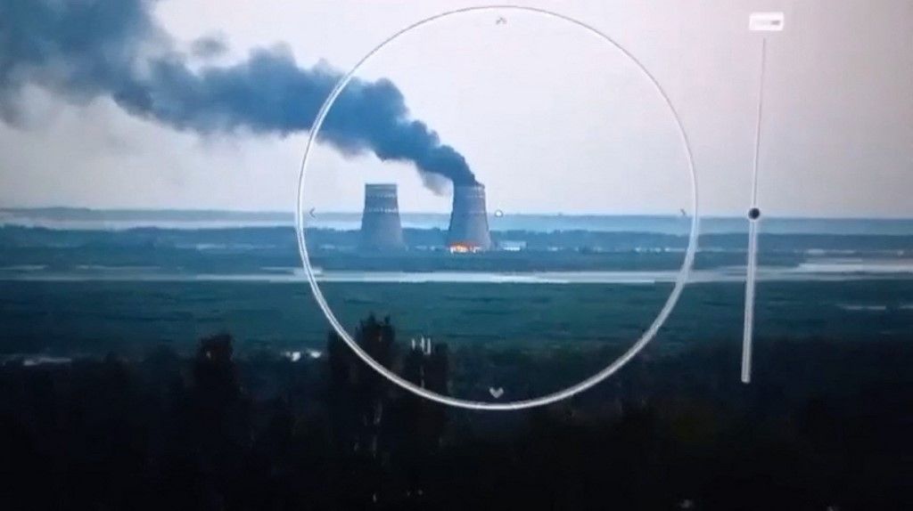 Fire breaks out in Zaporizhzhia nuclear power plant