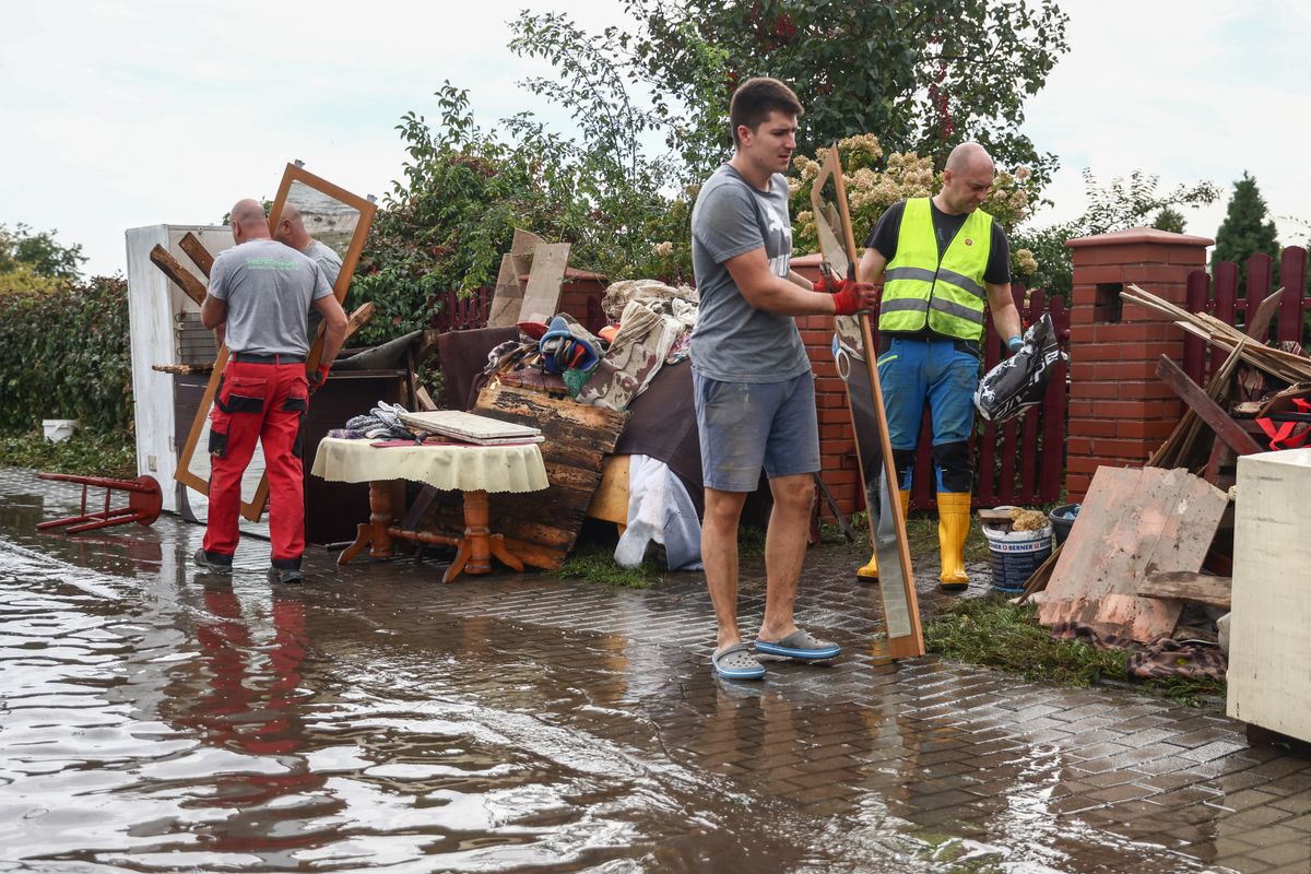 Flood Aftermath In Poland