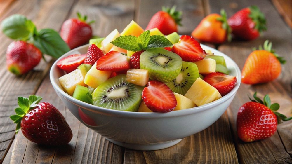 A,Close-up,Image,Of,A,Bowl,Of,Fresh,Fruit,Salad