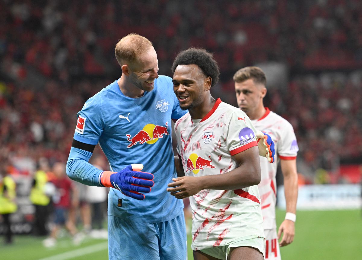 Football 1. Bundesliga / Bayer Leverkusen – RB Leipzig 2:3.