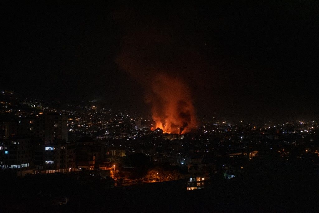 Lebanon Israeli Airstrike Beirut