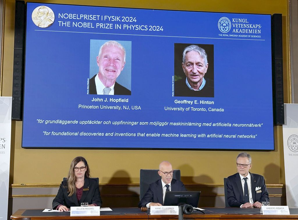 Winners of 2024 Nobel Prize in Physics