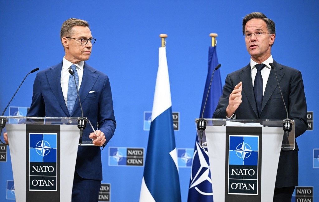 Alexander Stubb - Mark Rutte in Brussels