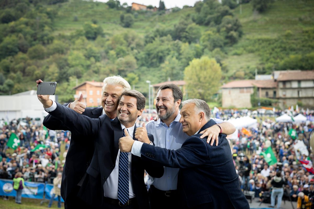 ORBÁN Viktor; SALVINI, Matteo; WILDERS, Geert