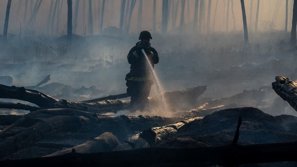 Russian attacks on Ukraine's Kharkiv Oblast