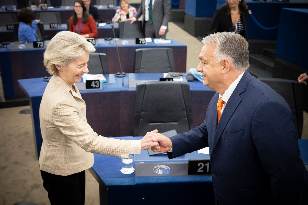 VON DER LEYEN, Ursula; ORBÁN Viktor