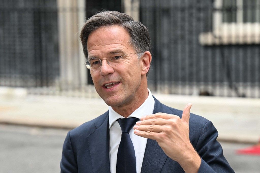 NATO Secretary General Mark Rutte in London