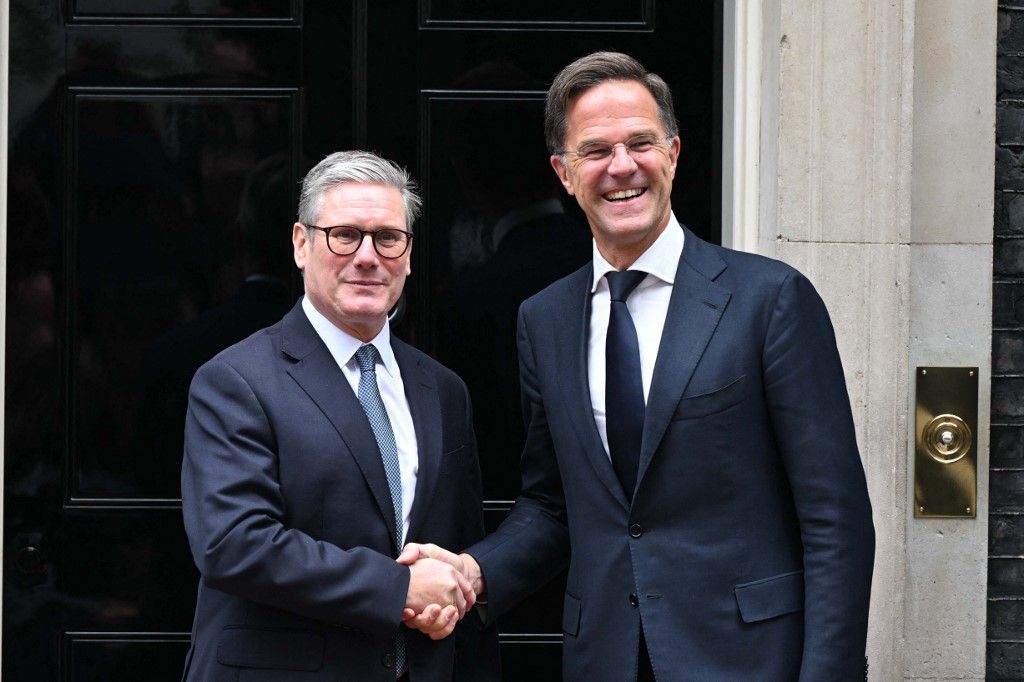 NATO Secretary General Mark Rutte in London