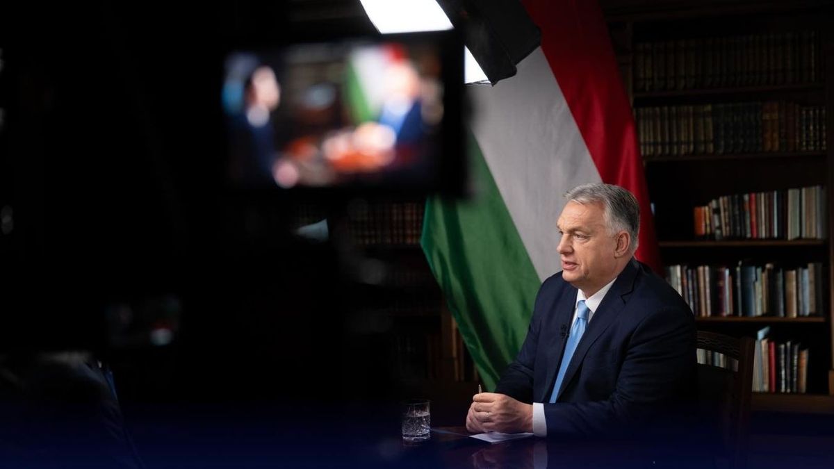 Orbán Viktor, békemisszió, évértékelő interjú, M1, háború