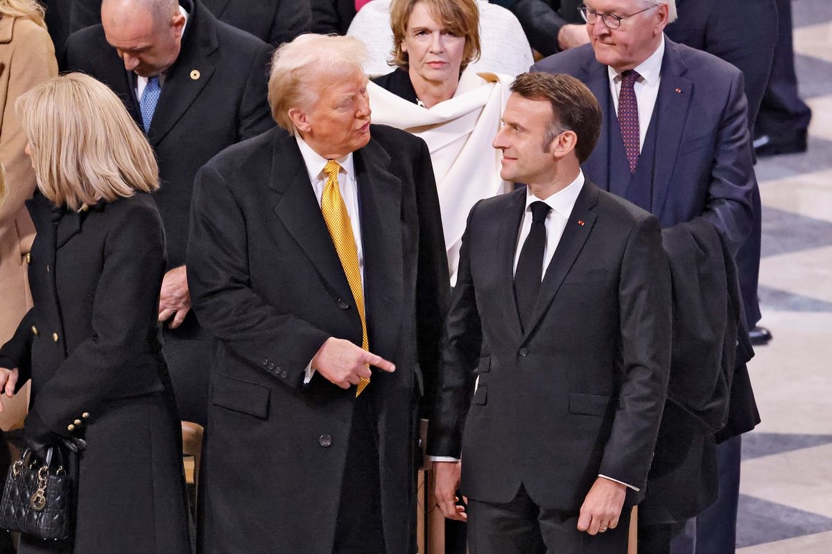 MACRON, Emmanuel; TRUMP, Donald