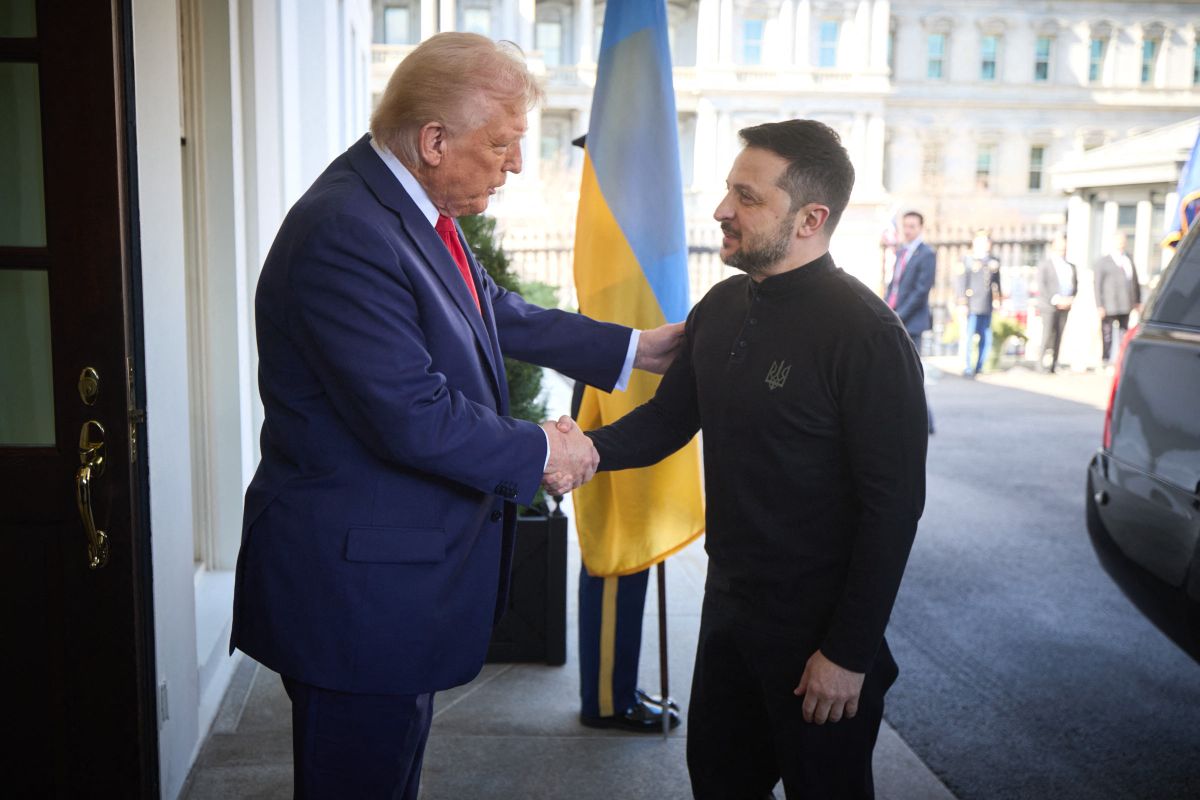 Ukraine President Volodymyr Zelensky visits the White House