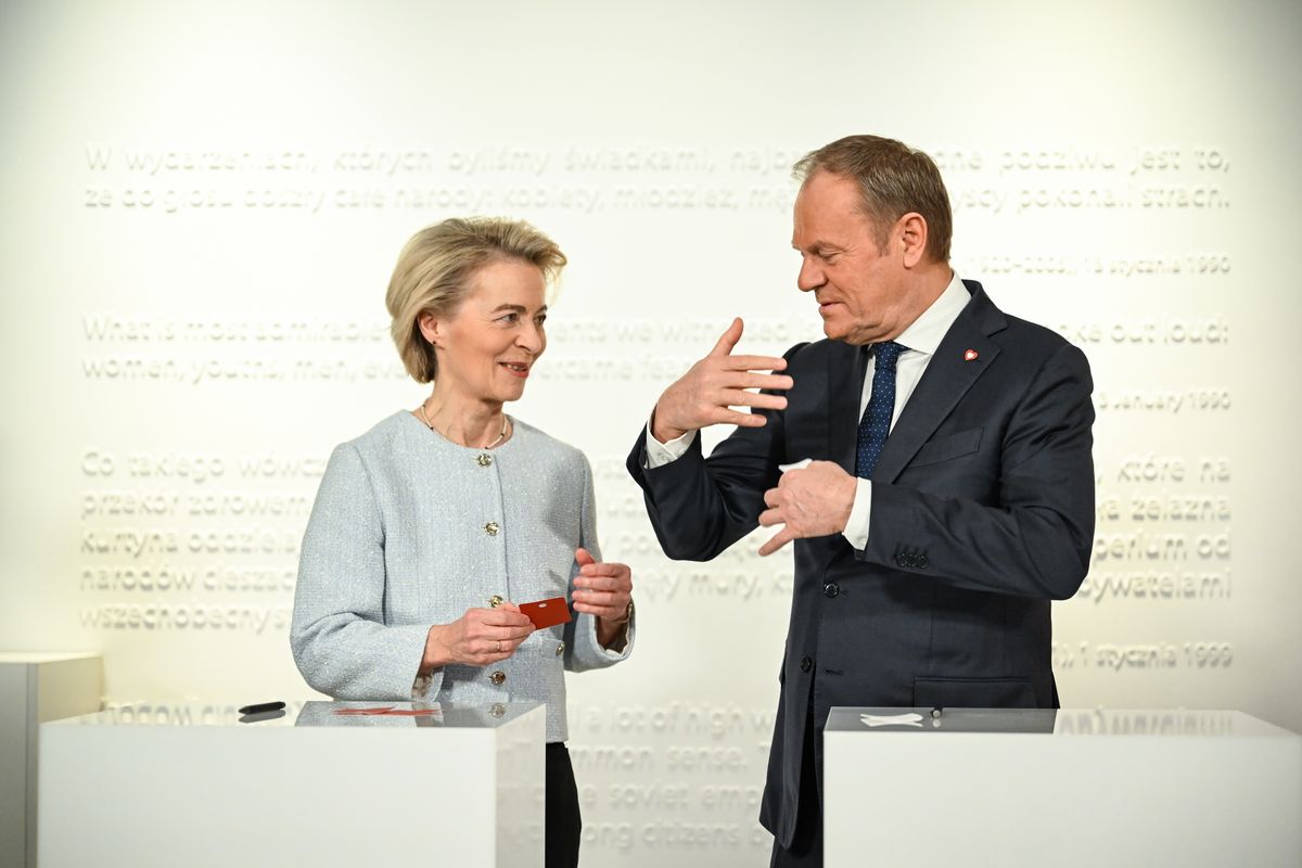 TUSK, Donald; VON DER LEYEN, Ursula