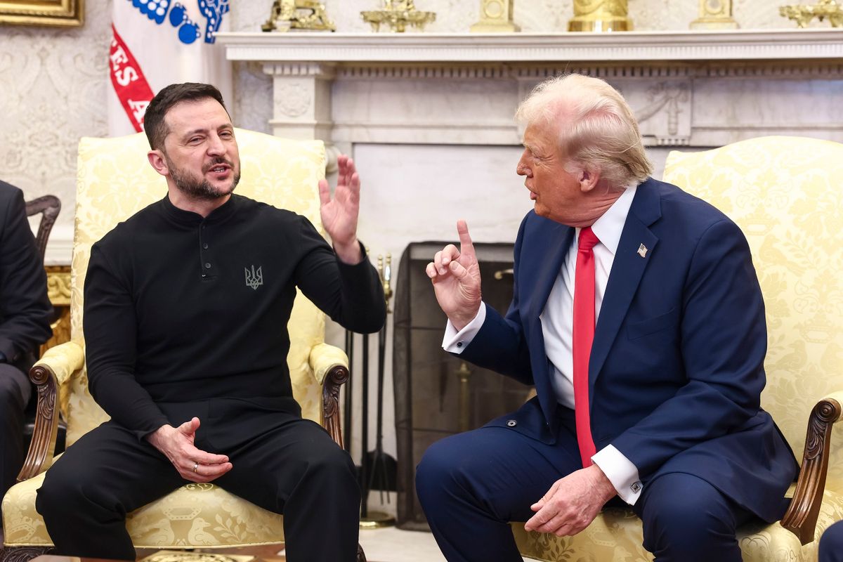 Donald Trump, Volodimir Zelenszkij