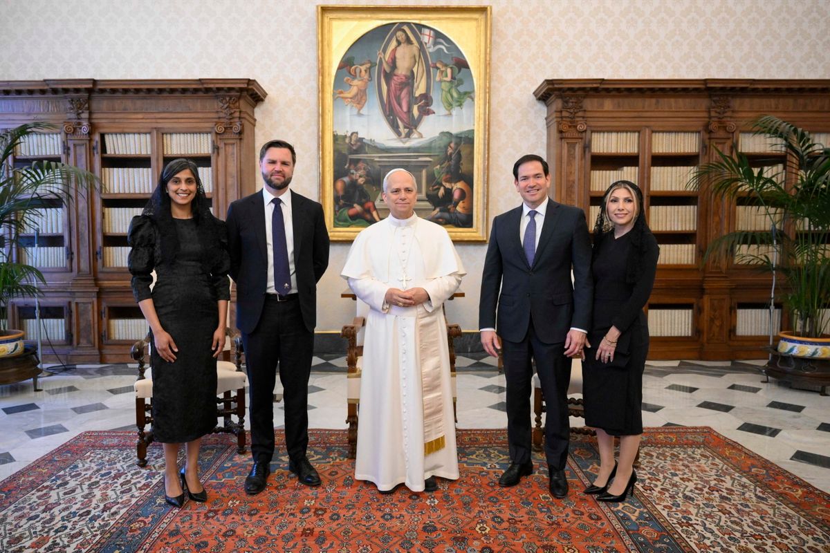 VANCE, James David; XIV. LEÓ; RUBIO, Marco