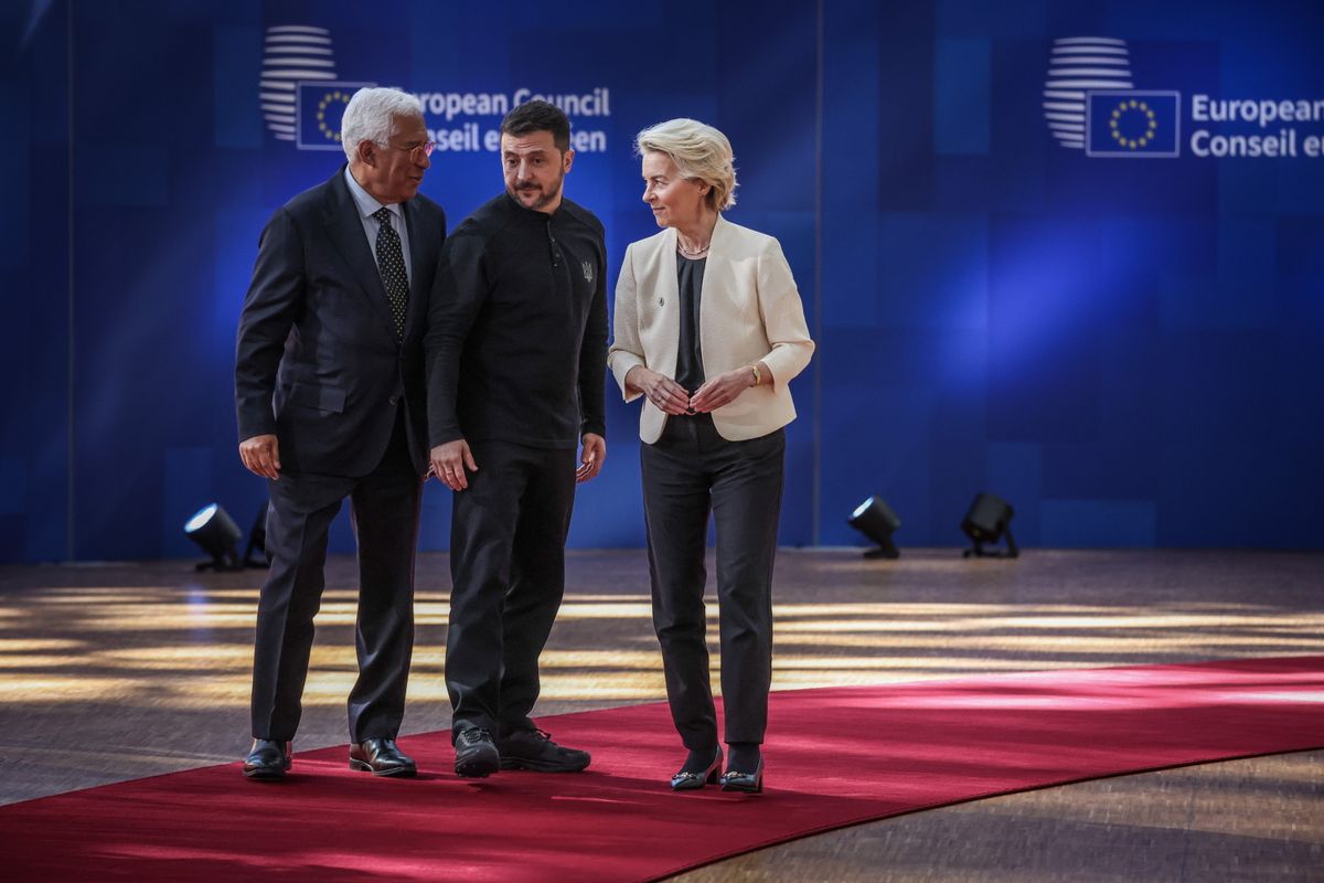 VON DER LEYEN, Ursula; ZELENSZKIJ, Volodimir; COSTA, António