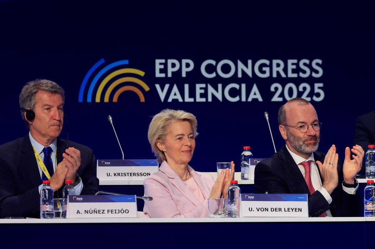 NÚNEZ FEIJÓO, Alberto; VON DER LEYEN, Ursula; WEBER, Manfred, Zsigmond Barna Pál