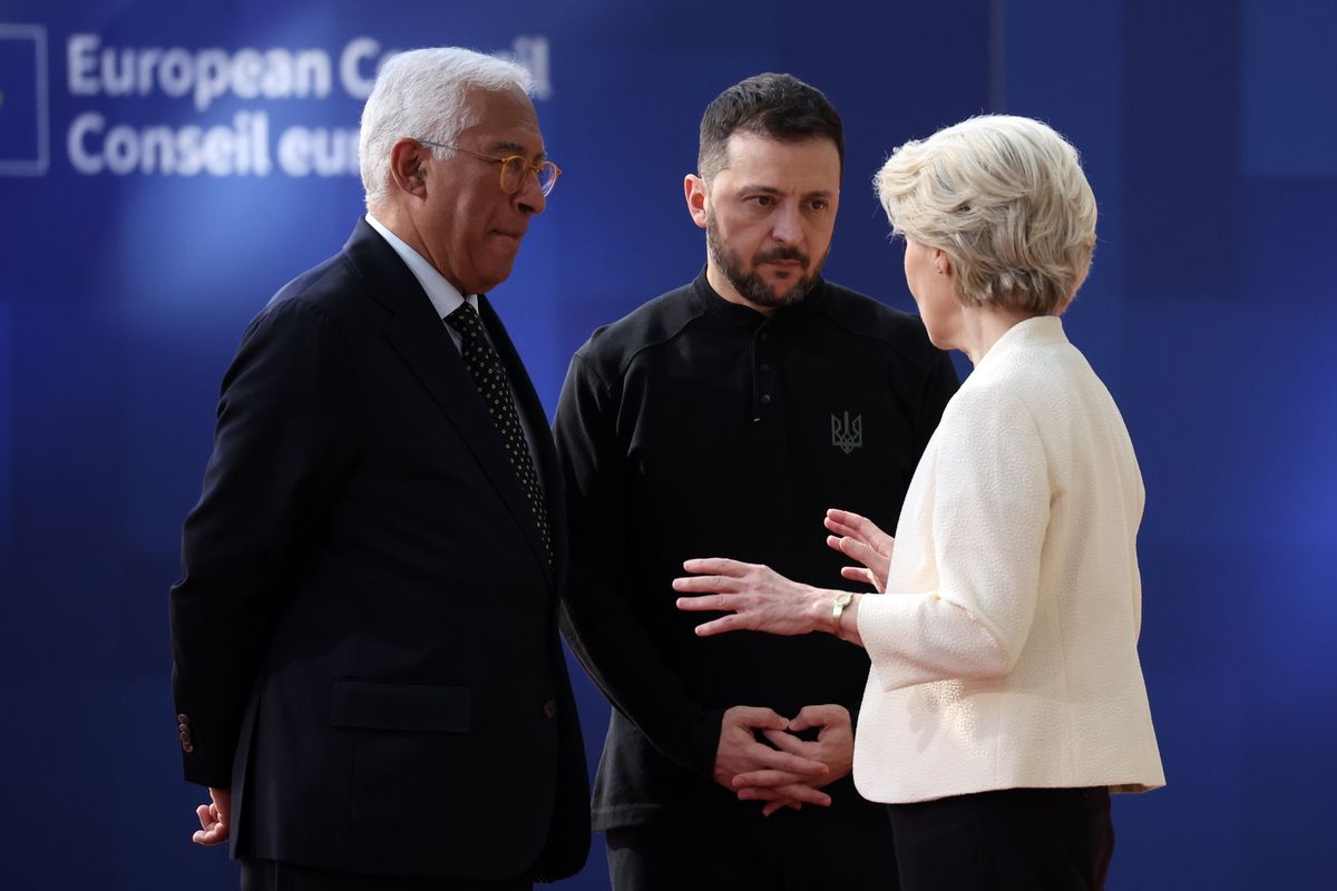 VON DER LEYEN, Ursula; ZELENSZKIJ, Volodimir; COSTA, António