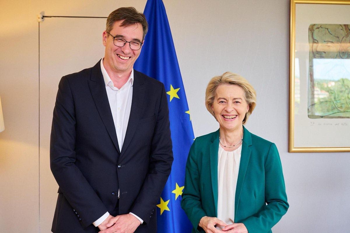 Karácsony Gergely, Ursula von der Leyen, tárgyalás